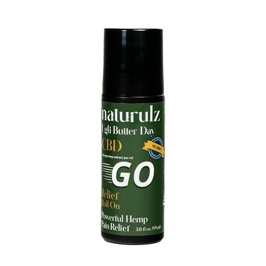 NATURULZ UGLI BUTTER DAY CBD GO! 3 OZ. ROLL ON