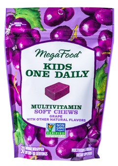 Kid's One Daily Multivitamin Grape Flavor 30 Soft Chews