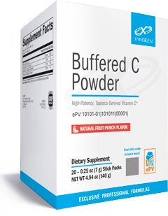 BUFFERED C POWDER FRUIT PUNCH 20 SV