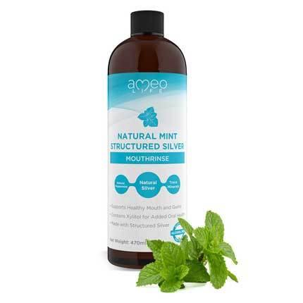 NATURAL SILVER MINT MOUTHWASH 16 OZ